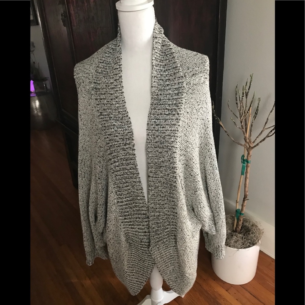 Grey shrug sweater